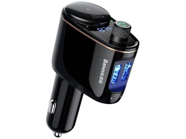 Baseus FM-sender Baseus bluetooth MP3-bilsender S-06 (svart)