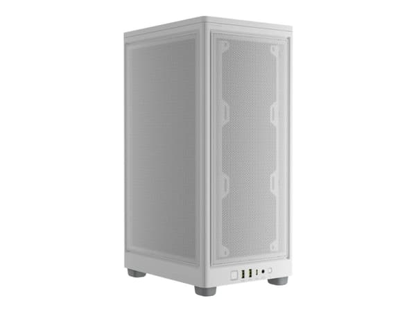 CORSAIR 2000D AIRFLOW - SFF Tower - mini-ITX - hvit - USB/lyd Hvit