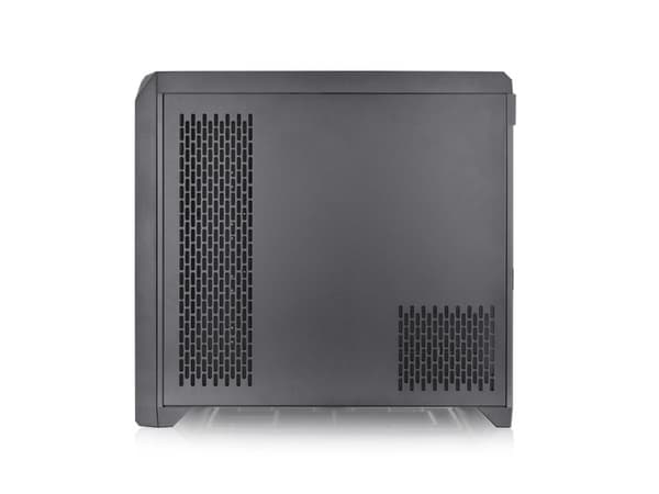 Thermaltake CTE C750 Air - FT - utökad ATX - genomskinlig sidopanel (härdat glas) - ingen strömförsörjning (PS/2) - svart - USB/ljud