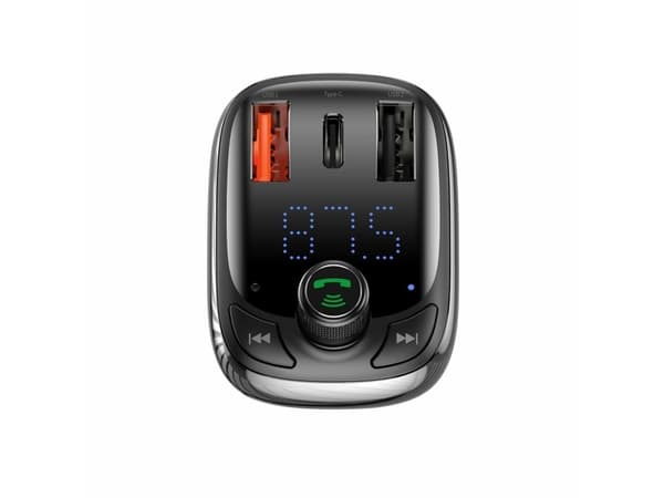 Baseus CCMT000101, Digital, FM, 87,5 - 108 MHz, LED, Bluetooth, USB Type-A, USB Type-C