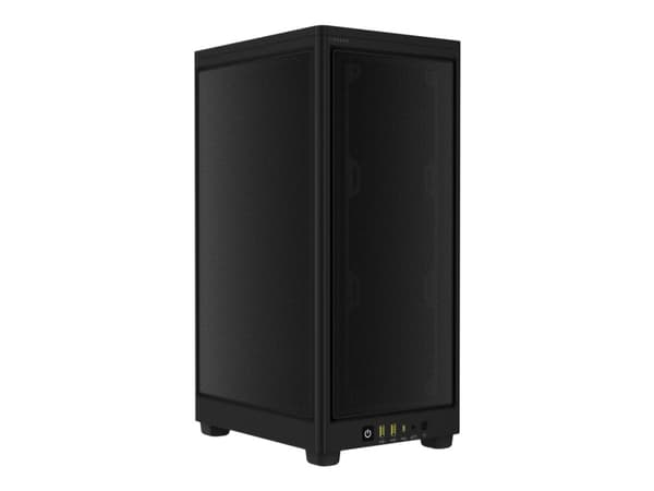 CORSAIR 2000D AIRFLOW - SFF Tower - mini-ITX - svart - USB/lyd Sort