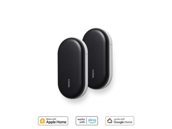 Netatmo Smart AC Controller, Controller, Black, White, Metal, Plastic, 2 pc(s), Wireless, 0 - 50 °C