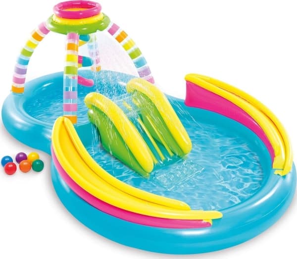 Intex Rainbow inflatable playground Intex 56137