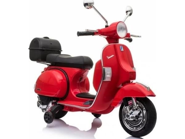 Lean Cars Skuter na Battery Vespa Red