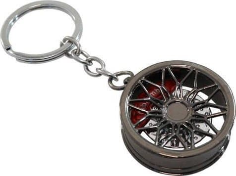 MTuning Nyckelring fälg CS-39 Svart med klämma