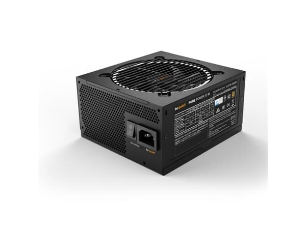 be quiet! Pure Power 12 M 1200W - Nätaggregat (intern) - ATX12V 3.0/ EPS12V 2.92 - 80 PLUS Gold - AC 110-240 V - 1200 Watt - aktive PFC - Europa - sv