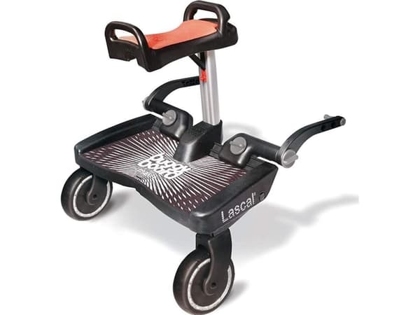Lascal LAS BuggyBoard MAXI+ Svart/Röd