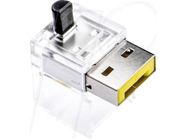 Smartkeeper NC03P1YL, Portblokker, RJ-45, Gult, 1 stykker, Polybag, 130 mm