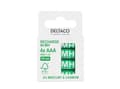 Miniatyrbilde 4 av 4: DELTACO Ultimate - Batteri 4 x AAA / LR03 - NiMH - (ladbare) - 750 Wh - grønn