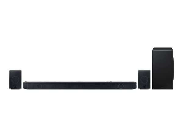 Samsung HW-Q990C - Q-Series - Lydplankesystem - for hjemmeteater - 11.1.4-kanal - trådløs - Bluetooth, Wi-Fi - Appstyrt - metallsvart