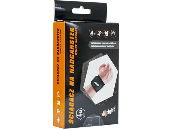 Allright elastisk håndledd størrelse L (AS01039)