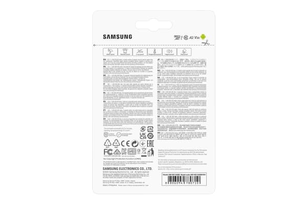 Samsung PRO Plus MB-MD128SB - Flashminnekort - 128 GB - A2 / Video Class V30 / UHS-I U3 / Class10 - microSDXC UHS-I - blå