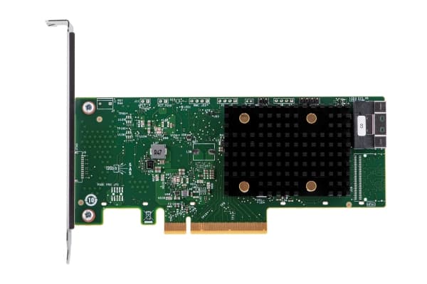 Broadcom HBA 9500-8i, PlayStation Network, SAS, SATA, Full høyde/lav profil, Grønn, Grå, 5000000 timer, Australia/New Zealand (AS/NZS CISPR 22), Cana