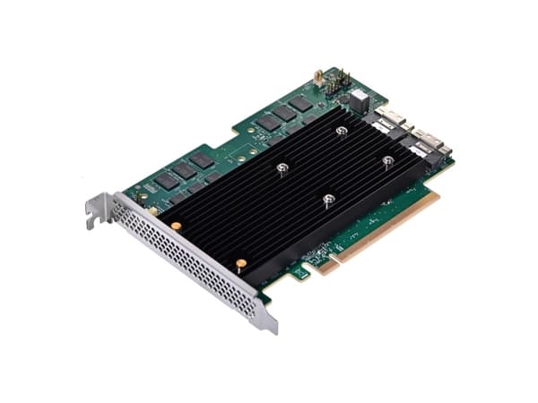Broadcom MegaRAID 9670W-16i, SAS, SATA, PCI Express x16, 0, 1, 5, 6, 10, 50, 60, 6 Gbit/sek., MD2, 16 kanaler
