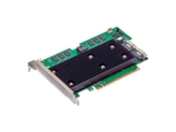 Broadcom MegaRAID 9670W-16i, SAS, SATA, PCI Express x16, 0, 1, 5, 6, 10, 50, 60, 6 Gbit/sek., MD2, 16 kanaler