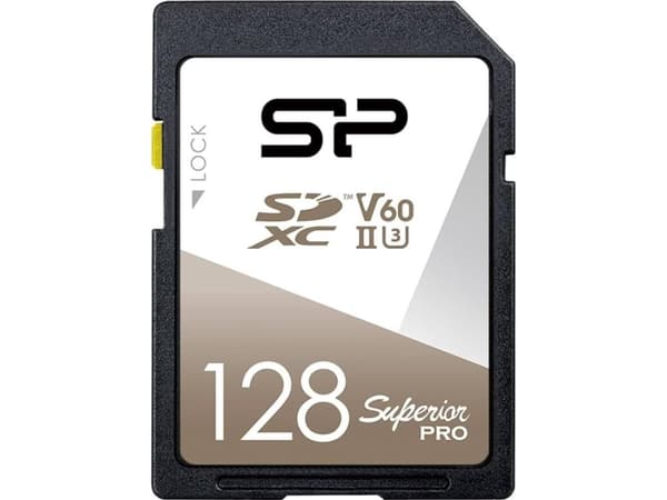 Silicon Power Superior Pro, 128 GB, SDXC, Klasse 10, UHS-II, 280 MB/s, 170 MB/s