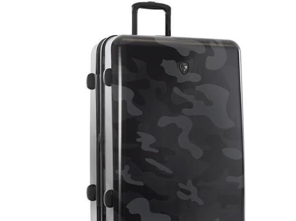 Heys Black Camo Fashion Spinner 53 cm suitcase