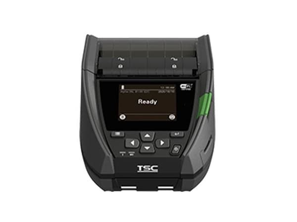 TSC Alpha-30L, Direkte Termisk, 203 x 203 DPI, 127 mm/sek, Ledning & Trådløs, Lithium-Ion (Li-Ion), Sort, Grå