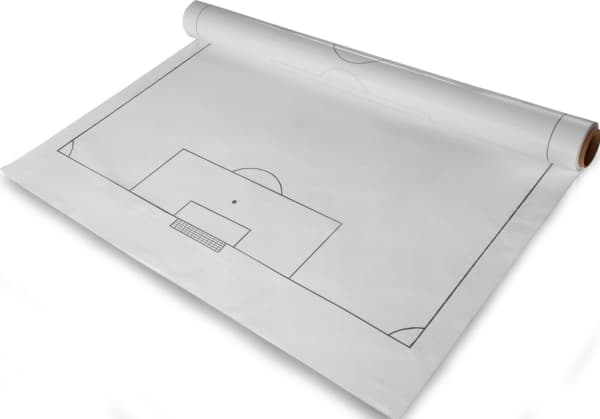 YakimaSport Jalkapallo taktinen lauta folio - 25 kenttää