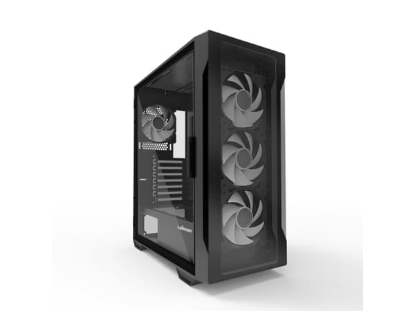PC-kotelo I3 Neo TG Mid Tower RGB 4x tuuletin, musta