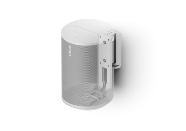 Flexson FLXE100WM1011 - Monteringssett (veggmontering) - for høyttaler - stål - hvit - for Sonos Era 100