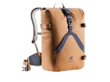Deuter Amager 25+5, Päällinen, Selkäpehmuste, Lantiovyö, Pyöräily, Musta, Ruskea, Polyamidi, Termoplastinen polyuretaani (TPU), 420 D
