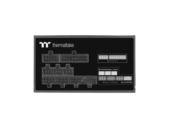 Thermaltake ToughPower GF3 - TT Premium Edition - strømforsyning (intern) - 80 PLUS Gold - aktiv PFC