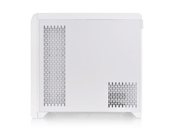 Thermaltake CTE C750 Air - FT - utökad ATX - genomskinlig sidopanel (härdat glas) - ingen strömförsörjning (PS/2) - vit, snö - USB/ljud
