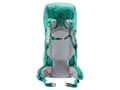 Miniatyrbilde 5 av 5: Deuter AIRCONTACT ULTRA 50+5, Innvendig ramme, Topp, Bakre polstring, Hoftebelte, Turgåing, Lange turer, Fjellklatring, Turgåing, Grønn, fern-alpineg
