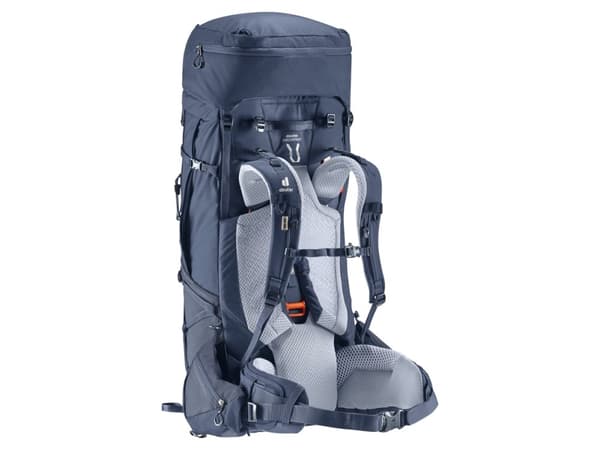 Deuter Aircontact X 80+15, Sisäkehys, Etu, Selkäpehmuste, Lantiovyö, Patikointi, Pitkälle matkalle, Vuorikiipeily, Patikointi, Sininen, Ink