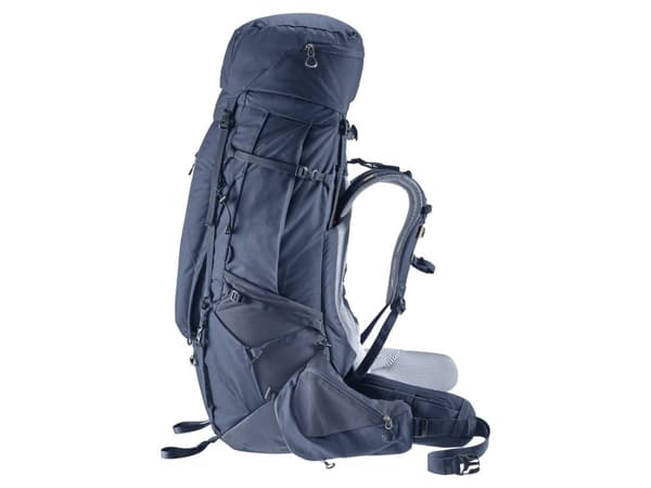 Deuter Aircontact X 80+15, Sisäkehys, Etu, Selkäpehmuste, Lantiovyö, Patikointi, Pitkälle matkalle, Vuorikiipeily, Patikointi, Sininen, Ink