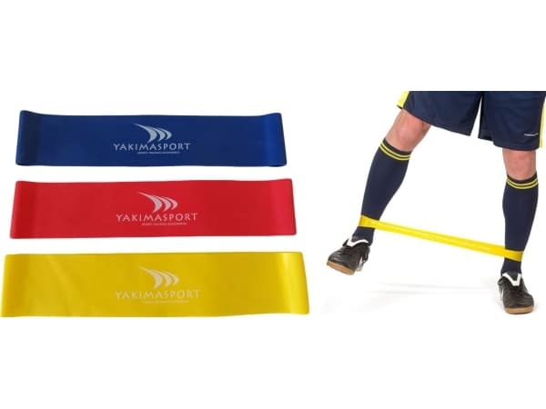 YakimaSport Mini Band different resistance levels in a set multicolored 3 pcs.