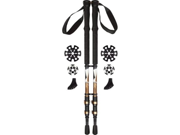 Abbey Trekking stick Abbey 21UA, svart/brun () - 25574850