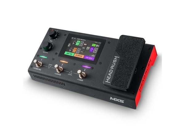 HeadRush MX5® - en kompakt processor för gitarr-effekt och förstärkarmodellering