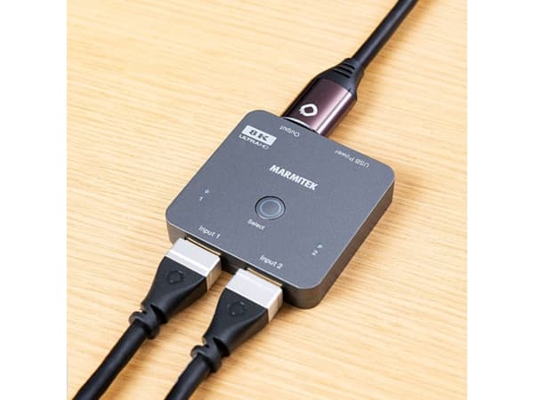 Marmitek Connect 720, HDMI, Grå, 120 hz, 48 Gbit/s, 7680 x 4320 pixlar, 8K Ultra HD