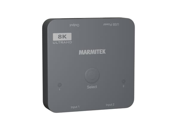 Marmitek Connect 720, HDMI, Grå, 120 Hz, 48 Gbit/s, 7680 x 4320 piksler, 8K Ultra HD