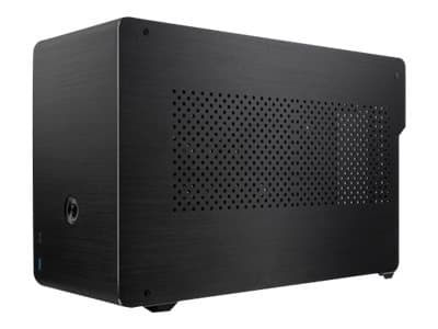 RAIJINTEK OPHION - USFF - mini-ITX - sidepanel med vindu (herdet glass) (ATX) - svartbelagt - USB
