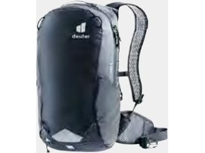 Deuter Race 8, Topp, |Sykling, Fjellklatring, Sort, Unisex, 100 D, Sidelomme