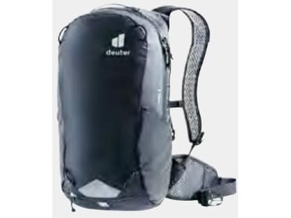 Deuter Race 8, Topp, |Sykling, Fjellklatring, Sort, Unisex, 100 D, Sidelomme