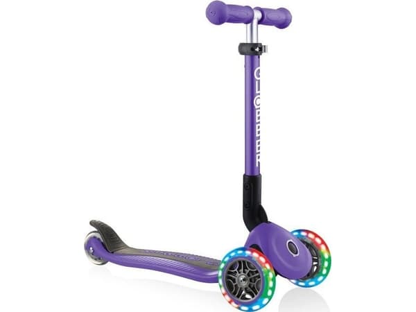 GLOBBER paspirtukas Junior Foldable Fantasy Lights, violetinis, 437-103