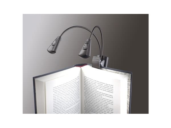 König & Meyer 12243 - Sort - Plast - LED - 700 Lux - 2,5 cm - Batteri (12243-000-55)