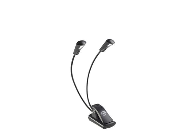 König & Meyer 12243 - Sort - Plast - LED - 700 Lux - 2,5 cm - Batteri (12243-000-55)