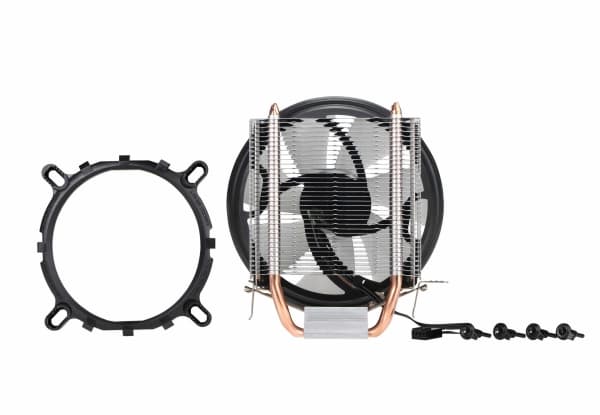 Spire XERUS 200, Fan, 12 cm, 800 RPM, 1500 RPM, Svart, Silver