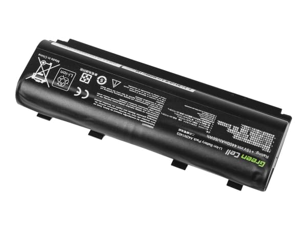 Green Cell - Batteri til bærbar PC (tilsvarer: ASUS A42N1403) - litiumion - 6-cellers - 4400 mAh - svart - for ASUS ROG G751JL; G751JM; G751JT; G751J