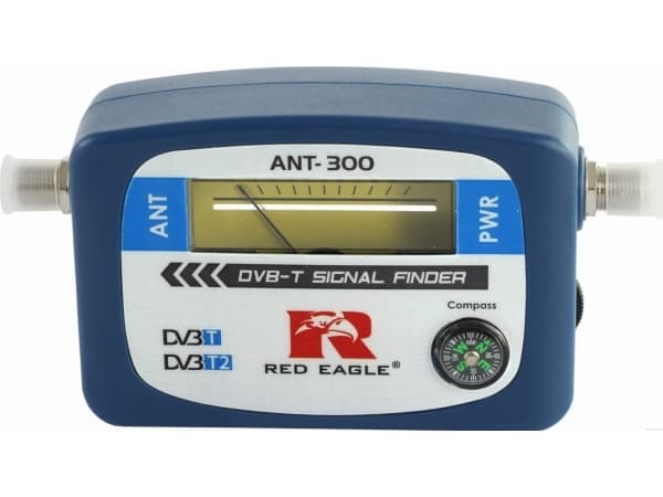 Red Eagle DVB-T TV SIGNALMETER MED TERRESTRA ANTENNE