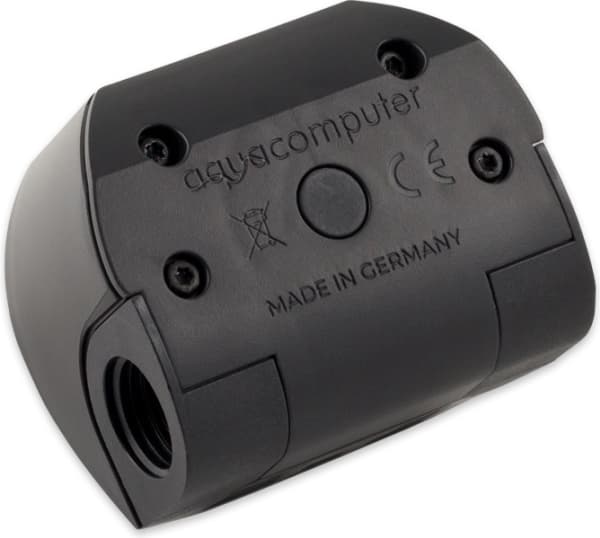 Aqua Computer Durchflusssensor high flow NEXT, OLED, 2x G1/4, RGBpx - schwarz