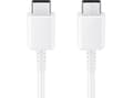 Miniatyrbilde 2 av 2: Type-C til Type-C-kabel Samsung EP-DW767JWE, 25W, 3A, 1,8m Hvit GP-TOU021RFCWW
