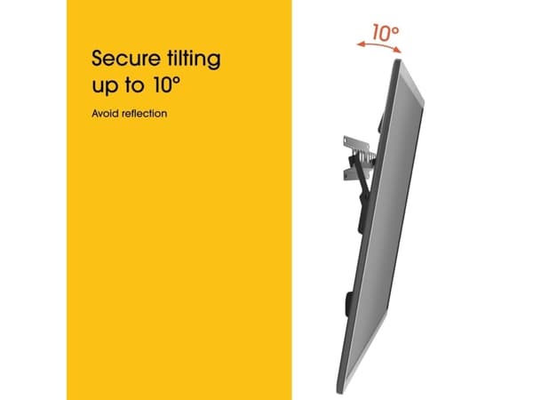 Vogel's M-series MA3010 (C1) - Monteringssats (väggfäste) - för LCD-TV - metall - svart - skärmstorlek: 32"-65"