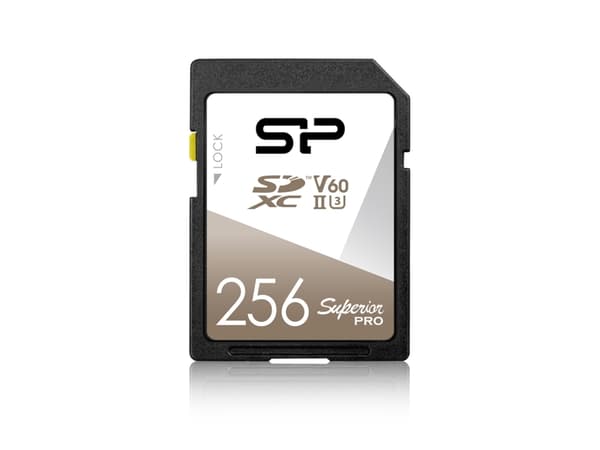 Silicon Power Superior Pro, 256 GB, SDXC, Klass 10, UHS-II, 280 MB/s, 170 MB/s