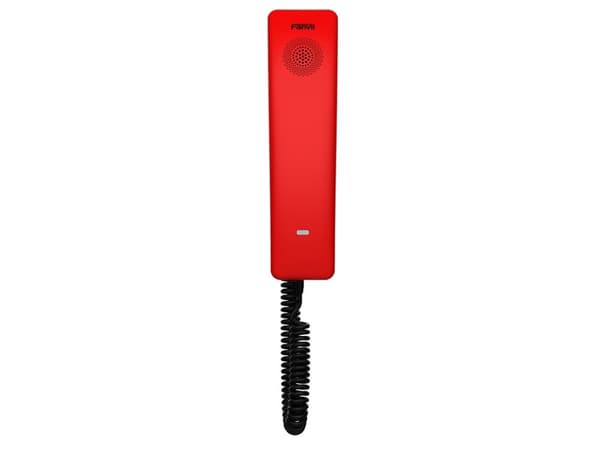 Fanvil H2U-R, IP-telefon, Rød, Kablet håndsett, Bord/Vegg, In-band, Utenfor båndet, SIP-info, 2 linjer